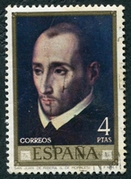 N°1618-1970-ESPAGNE-TABLEAU-SAINT JEAN DE RIBERA-4P