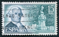 N°1773-1972-ESPAGNE-VENTURA RODRIGUEZ-FONTAINE APOLLON-15P