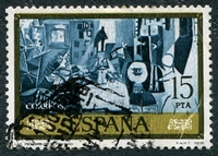 N°2132-1978-ESPAGNE-TABLEAU-LES MENINES-P.PICASSO-15P