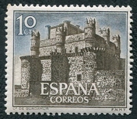 N°1393-1966-ESPAGNE-SITE-CHATEAU DE GUADAMUR-10C