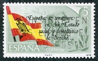 N°2153-1978-ESPAGNE-NOUVELLE CONSTITUTION-5P