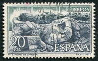 N°2090-1977-ESPAGNE-MONASTERE DE CARDENA-BURGOS-GISANTS