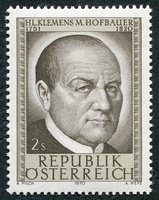 N°1151-1970-AUTRICHE-ST CLEMENT HOFBAUER-2S