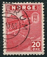 N°0265-1943-NORVEGE-ROUTE AVEC INSCRIPTION NOUS VAINCRONS-20