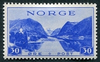 N°0189-1938-NORVEGE-TOURISME-LAC DE JOLSTER-30O-OUTREMER