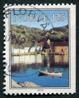 N°0752-1979-NORVEGE-PAYSAGE-PASSE DE SKERNOY-125O