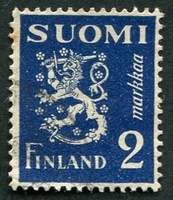N°0151-1930-FINLANDE-2M-BLEU VIOLET