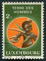 N°0923-1978-LUXEMBOURG-TERRE DES HOMMES-2F