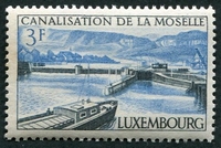 N°0647-1964-LUXEMBOURG-CANAL DE LA MOSELLE-3F
