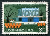 N°0723-1968-LUXEMBOURG-SOURCE KIND-MONDORF LES BAINS