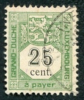 N°05-1907-LUXEMBOURG-25C-VERT ET NOIR