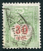 N°14-1922-LUXEMBOURG-30C-VERT ET ROUGE