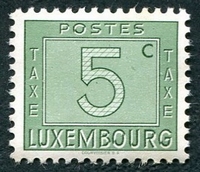 N°23-1946-LUXEMBOURG-5C-VERT