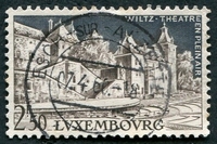 N°0551-1958-LUXEMBOURG-SITES-CHATEAU DE WILTZ-2F50