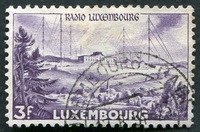N°0471-1953-LUXEMBOURG-STATION EMETTRICE RADIO LUX-3F