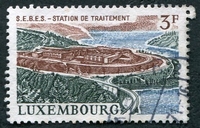 N°0783-1971-LUXEMBOURG-STATION TRAITEMENT BARRAGE ESCH