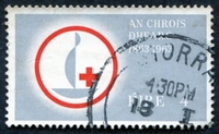 N°0161-1963-IRLANDE-CENTENAIRE CROIX ROUGE-4P