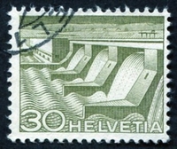 N°0487-1949-SUISSE-CENTRALE HYDROELECTRIQUE DE VERBOIS-30C