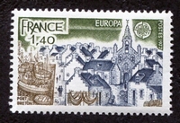 N°1929-1977-FRANCE-SITE-PORT BRETON-1F40