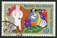 N°0126-1991-NATIONS UNIES VI-DROITS DE L'ENFANT-9S