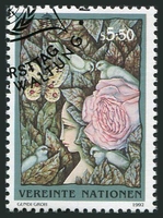 N°0149-1992-NATIONS UNIES VI-TABLEAU-GUNDI GROH-5S50