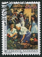 N°0157-1993-NATIONS UNIES VI-JARDINAGE A TOUT AGE-5S50