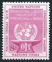 N°0028-1954-NATIONS UNIES NY-ORG INTERN DU TRAVAIL-8C