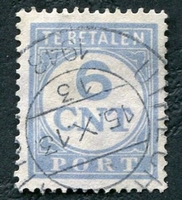 N°062-1921-PAYS BAS-6CNT-OUTREMER PALE