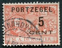 N°031-1907-PAYS BAS-5C S2C1/2 ROUGE