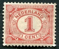 N°0066-1899-PAYS BAS-1C-ROUGE