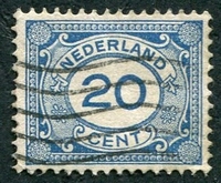 N°0105-1921-PAYS BAS-20C-BLEU