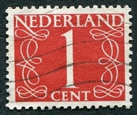 N°0457-1946-PAYS BAS-1C-ROUGE