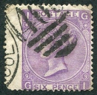 N°0034-1867-GB-REINE VICTORIA-6P-VIOLET