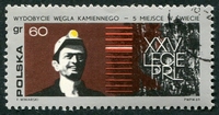 N°1786-1969-POLOGNE-INDUSTRIE-HOUILLE-60GR