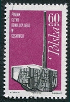 N°1702-1968-POLOGNE-MONUMENT REVOLUTIONNAIRES-SOSNOWICE
