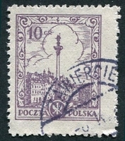 N°0314-1925-POLOGNE-COLONNE DE SIGISMOND III-VARSOVIE-10G