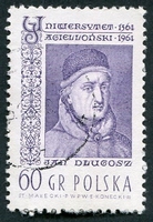 N°1345-1964-POLOGNE-CELEBRITES-DLUGOSZ-HISTORIEN-60GR