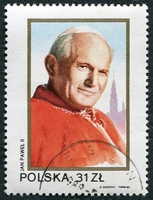 N°2681-1983-POLOGNE-PAPE JEAN PAUL II-31Z