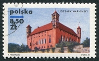 N°1912-1971-POLOGNE-CHATEAU DE LIDZBARK WARMINSKI-8Z50