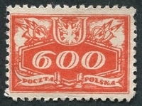 N°011-1920-POLOGNE-300F-ROUGE