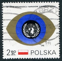 N°1877-1970-POLOGNE-25E ANNIV NATIONS UNIES-2Z50