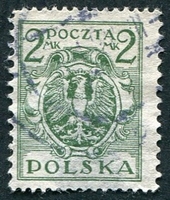 N°0219-1921-POLOGNE-AIGLE-2M-VERT