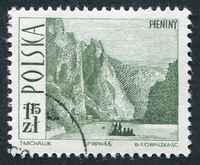 N°1560-1966-POLOGNE-TOURISME-MONTS PIENINY-1Z15