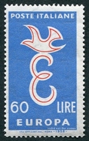 N°0766-1958-ITALIE-EUROPA-60L