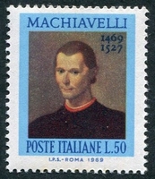 N°1036-1969-ITALIE-NICCOLO MACHIAVELLI-50L