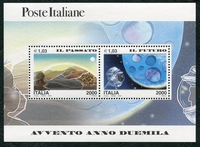 N°22-2000-ITALIE-LE PASSE / LE FUTUR-2000L X 2