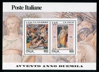 N°27-2000-ITALIE-LA GUERRE / LA PAIX-800L X 2