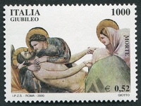 N°2419-2000-ITALIE- LA MORT DU CHRIST-1000L