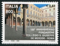 N°2422-2000-ITALIE- COLLEGE DE MERODE-ROME-800L