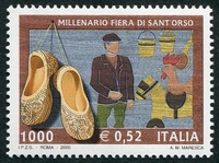 N°2444-2000-ITALIE-ARTISANAT DU BOIS-SANT ORSO-1000L